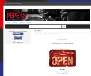 pepesbarbershop.com: PEPE's BARBERSHOP | 10244 Lorain Avenue – Cleveland, Ohio 44144
