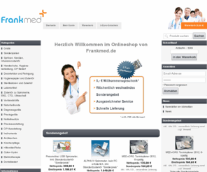 clinicspiele.com: Frankmed - Praxisbedarf Ärztebedarf Medizintechnik Praxiseinrichtung
Online Shop für Praxisbedarf, Ärztebedarf und Medizintechnik