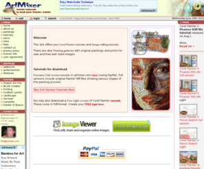 artmixer.com: Artmixer - Corel Painter tutorials, Image Edit tutorials and Painting Galleries
Artmixer.com - Your site for Corel Painter tutorials, Image Edit tutorials and Painting galleries