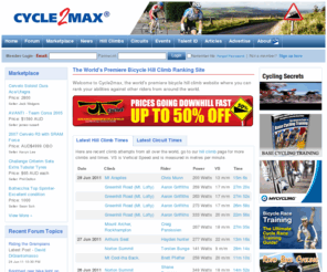 cycle2max.com.au: Bicycle Hill Climbs | Cycle2max
Bicycle Hill Climbs | Cycle2max