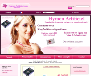 hymen-artificiel.com: Hymen artificiel - Nouvelle virginité - Achat Hymen elastique - Kit retrouver ou simuler virginité - Vente hymens artificiels - Hymen intact vierge - Reconstruction Hymen déchiré
Vente en ligne d'hymen artificiel, livraison internationale sous 7 jours, discrétion assurée, plus besoin d'opération chirurgicale ni hyménoplastie