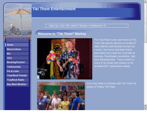 tikithom.com: Tiki Thom
Tiki Thom, One Man Tropical Band