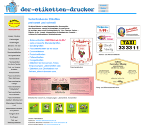 der-etiketten-drucker.de: Etikettendrucker
der Etiketten-Drucker - Ihr schneller Lieferant für Haftetiketten.