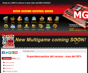 multi-juego.com: Multi Juego
Multi Juegos PCB - Placas de juego, pantalla tactil, versiones en español y ingles