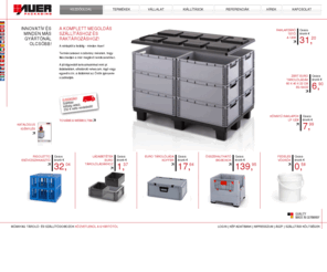 auer-packaging.hu: AUER Packaging - Műanyag tároló- és szállítódobozok
Műanyag tároló- és szállítódobozok közvetlenül a gyártótól