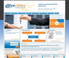 axecibles.biz: Web agency Axecibles: creation de sites internet professionnel nord champagne ardennes
Le Groupe Axecibles realise vos projets internet et commerciaux. Doté d'un pôle design, referencement, formation et marketing, nous répondons à toutes les attentes des PME et groupes.