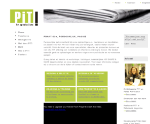 pithr.com: PiT! HR Specialists, dé specialist voor HR vacatures, HR projecten, HR vragen en trainingen voor HRM-ers
PiT! HR Specialists uit Maarssen voor al uw P&O en HR vraagstukken. Projecten, Interim, Vast, Werving en Selectie.