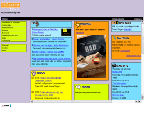 collegenet.nl: Collegenet: huiswerkhulpsite met boekverslagen, werkstukken, open dagen en meer!
Boekverslagen, boekbesprekingen, samenvattingen, leesverslagen, werkstukken, uittreksels en ander huiswerk? Collegenet: dé studie-site voor scholieren vmbo, havo en vwo! Met een huiswerk-chat, huiswerk-forums, studie- en vakkenlinks en informatie over eindexamens en studiekeuze.