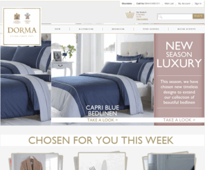 dormagiftshop.com: Dorma - For Luxury Soft Furnishings, Bedding, Furniture and more
NEW Spring range.Shop online at Dorma offering luxury soft furnishings and furniture including bedding, towels, curtains, table linen, and more. Buy online today.