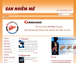 gannhiemmo.com: Gan nhiễm mỡ | Gan Nhiem Mo
Website cung cấp thông tin về Gan nhiễm mỡ, các bệnh về gan nhiễm mỡ
