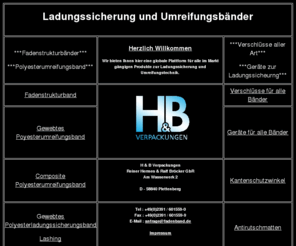 fadenband.de: Fadenstrukturband, Textilband, Ladungssicherung, Kantenschutzwinkel,Antirutschmatten, Spannschnallen, Kompositeband aus einer Hand
Fadenstrukturband, Textilband, Ladungssicherung, Kantenschutzwinkel,Antirutschmatten, Spannschnallen, Kompositeband aus einer Hand.