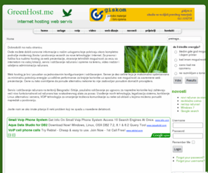 greenhost.me: greenhost.me
razne vrste usluga u domenu novih tehnologija, optimizacija i održavanje, unapređenje poslovanja