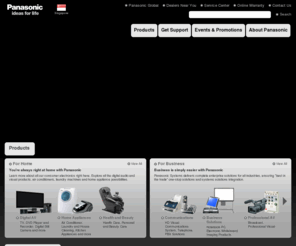 panasonic.com.sg: Panasonic
Panasonic Singapore provides both business and consumer electronics. Search for digital camera, video camera, LCD TV and other electronic gadgets.