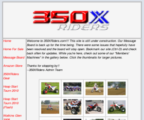 350xriders.com: Welcome to 350XRiders.com
