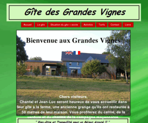 gitelesgrandesvignes.com: Gite Les Grandes Vignes
gite rural avec piscine en mayenne