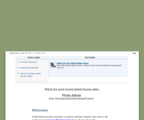 aishelhouse.info: Aishel House - patient support services
Aishel House provides assistance to patients and their families who come to the world renowned Texas Medical Center from all over the world.