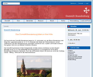 brandenburg-dom.de: http://www.dom-brandenburg.de/ - Domstift
Domstift Brandenburg