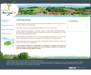 comcomdompaire.com: Communauté de Communes du Secteur de Dompaire  Vosges
Le territoire de la Communauté de Communes du Secteur de Dompaire se situe au centre  du département des Vosges entre Vittel et Epinal