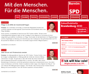 petra-bierwirth.de: Start - SPD-Unterbezirk Barnim
SPD im Barnim, Sozialdemokratie im Landkreis Barnim