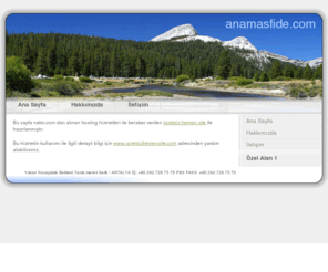 anamasfide.com: Ana Sayfa
Anamas Fide 2005 yılında kurulmuştur.