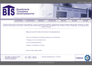 bts-hoyerswerda.de: Bauelemente, Torsysteme, Sicherheitstechnik, Tueranlagen, Garagentore, Sachsen
Bauelemente, Torsysteme, Sicherheitstechnik, Türanlagen, Garagentore, Industrietore, Rauchschutzelemente, Bauelemente Hoyerswerda, Torsysteme Hoyerswerda, Sicherheitstechnik Hoyerswerda, Feuerelemente