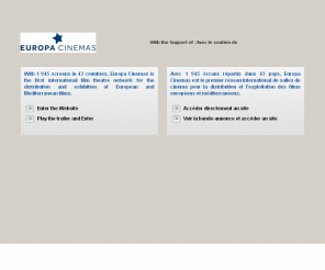 europa-cinemas.org: Europa Cinemas
Premier réseau international de salles de cinéma pour la diffusion des films européens