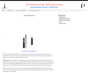 diormascara.com: Dior Mascara
A guide to Dior mascara