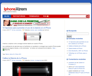 iphonextrem.com: iPhoneXtrem
Lleva tu iPhone al maximo.  Aplicaciones, Repositorios, Peliculas y mucho más.