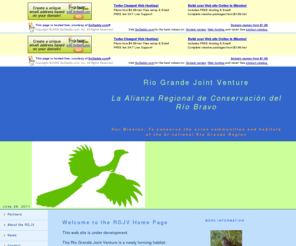 rgjv.org: Rio Grande Joint Venture Home Page
