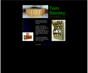 tomstenley.com: Welcome
kitchen, bath, bars, cabinets