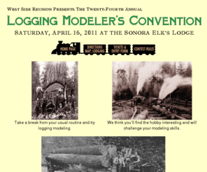 westsidereunion.com: Logging Modelers Convention
Westside Reunion Logging Modelers Convention