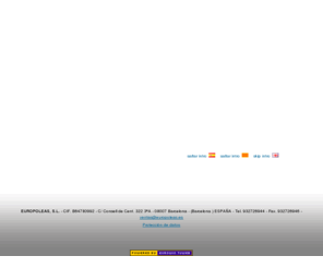 europoleas.es: EUROPOLEAS
EUROPOLEAS, S.L. POLEAS DENTADAS, ENGRANAGES Y CORREAS TRANSMISIONES MECANICAS EN GENERAL, TOTALMENTE SEGUN PLANO.