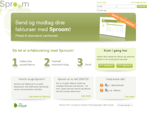 sproom.net: Sproom - Send og modtag elektroniske fakturaer!
Send og modtag elektroniske fakturaer med Sproom.