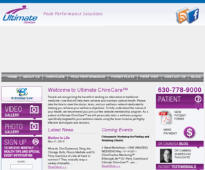 theultimatechirocare.com: Chiropractor Serving Woodridge, Lisle, Naperville | Dr. Perry Cammisa
Ultimate ChiroCare provides advanced “state of the art” chiropractic care to the western suburbs. Alternative medicine to help patients achieve and maintain optimal health.