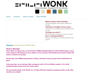 wonknyc.com: WONK | NYC
Wonk sells modern furniture for home and office from it's store in the Dumbo section of Brooklyn, NY