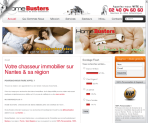 home-busters.com: Votre chasseur immobilier sur Nantes & sa région | Accueil
Chasseur immobilier Nantes Pornic La Baule . Ne cherchez plus votre appartement , maison ou terrain ... Home Busters cherche et trouve pour vous !