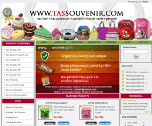 tassouvenir.com: Tas Souvenir spunbond | Tas Souvenir Nonwoven Mura
Koleksi Tas Souvenir, Bisa Sablon Foto, harga mulai Rp 1.500,- cocok untuk tas pernikahan, tas ulang tahun, tas ultah, tas promo, tas hajatan, tas haji, tas seminar, tas lamaran, tas manyek, tas spunbond, tas nonwoven, Tas Polyester