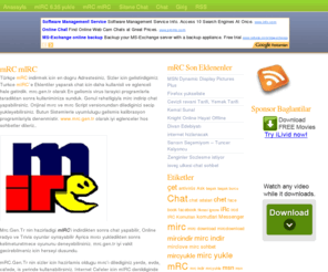 mrc.gen.tr: mRC mIRC TurkMrc
 Turk mIRC Script Deposu mRC Hikayeler fikralar guzelsozler