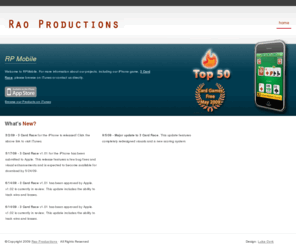 raoproductions.com: RP Mobile
iPhone games and applicaitons