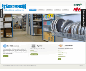 xn--stdkommers-r5a.com: Städkommers AB
Vi säljer allt från toapapper till städmaskiner - Välkommen till Städkommers AB