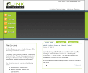 hdnet.net: eLink Systems | Network Consulting | IT Services | Server Hosting | Dallas | Frisco
 eLink Systems has become one of the fastest growing IT solutions firms in the Dallas-area. In 2006, Frisco Style city magazine recognized eLink Systems as a 