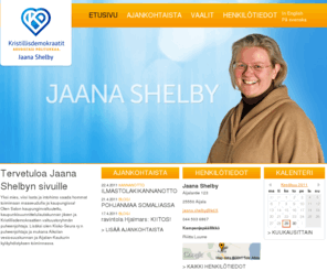 jaanashelby.net: Jaana Shelby
Kristillisdemokraatit