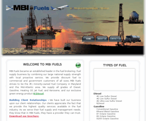 mbifuels.com: MBI Fuels
MBI Fuels - Petroleum distribution and related services