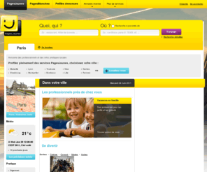 mespages-jaunes3611.net: PagesJaunes : Annuaire des professionnels
Annuaire des professionnels dans votre departement ou votre ville avec recherche par metier. Retrouvez toutes les informations locales de votre ville avec PagesJaunes.