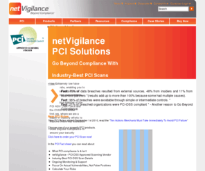 pci-scan.org: netVigilance, Inc. - Network Vulnerability Assessment Intrusion Detection Technology Computer Network Information Security
netVigilance is the leader in network vulnerability assessment (NVA); delivering                     corporate information security solutions to meet the heightened demand for compliance, risk identification                     and remediation. Our unique technology and 24/7 service and support provide superior network security and                     customer assurance. The netVigilance Windows-based solution finds vulnerabilities on all kinds of platforms                     including Apple, Cisco and Linux.