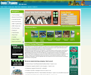 jencascruies.com: Cruise Planners - Cruise Planners Home Office
Cruise Planners Home Office - Whether you are a first time cruiser or have sailed the seven seas, Cruise Planners strives to exceed your expectations! Cruise Planners specializes in helping you decide what cruise best fits your personal needs. Ready to Go? Start planning your dream vacation today!