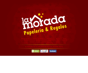 papelerialamorada.com: La Morada: Papelerìa y Regalos
Articulos de maxima calidad al mas bajo precio