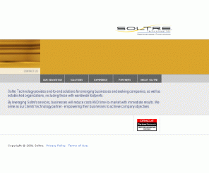 soltre.com: 
Soltre Technology - Oracle Implementation and Outsourcing

Full-service application service provider (ASP) of Oracle ERP Applications 11i. Our solution incorporates industry best practices, and is pre-configured and pre-integrated to drastically reduce implementation time and risk.