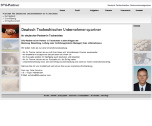 dtu-partner.com: DTU-Partner
Webseite DTU-Partner
Deutsch-Tschechischer-Unternehmenspartner