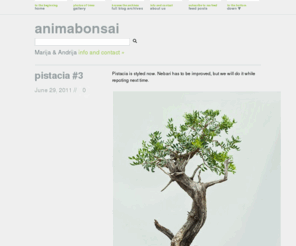 my-bonsai.com: animabonsai | bonsai blog
Marija's & Andrija's blog about bonsai.